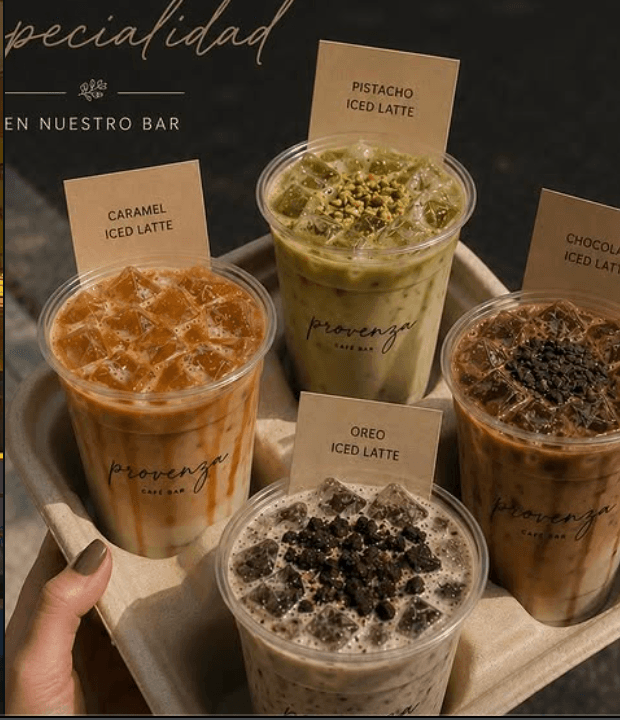 Cafés fríos de especialidad
